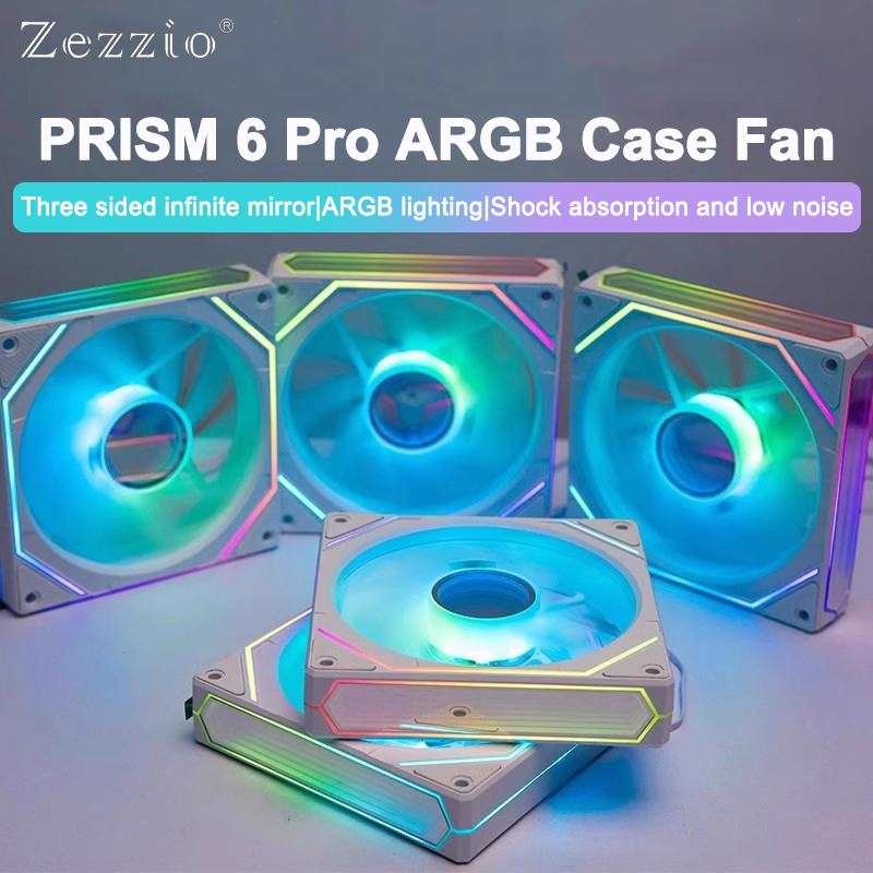 Argb Case Fan - ZEZZIO PRISM 6 PRO 120 มม.