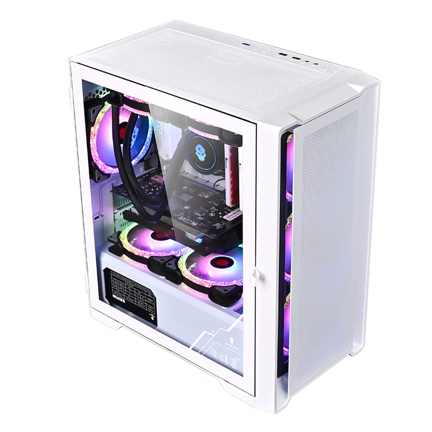 เคสคอมพิวเตอร์ WJCOOLMAN ป้องก - Pc Gaming Dell บทวิจารณ์และราคา
