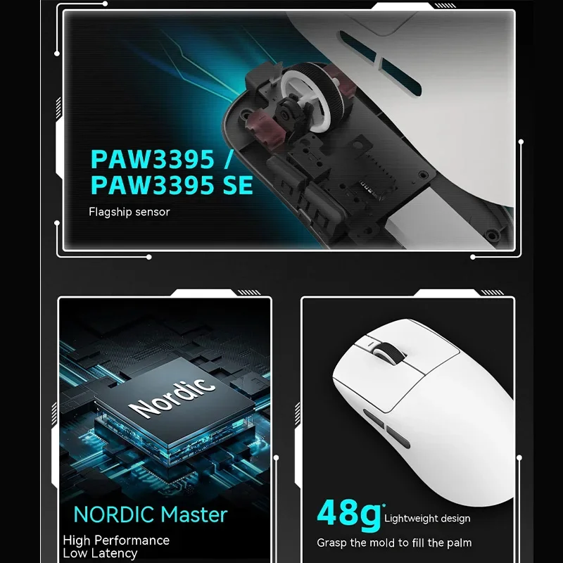 VXE Dragonfly R1 Pro Paw3395 S - Pc Gaming X3D บทวิจารณ์และราคา