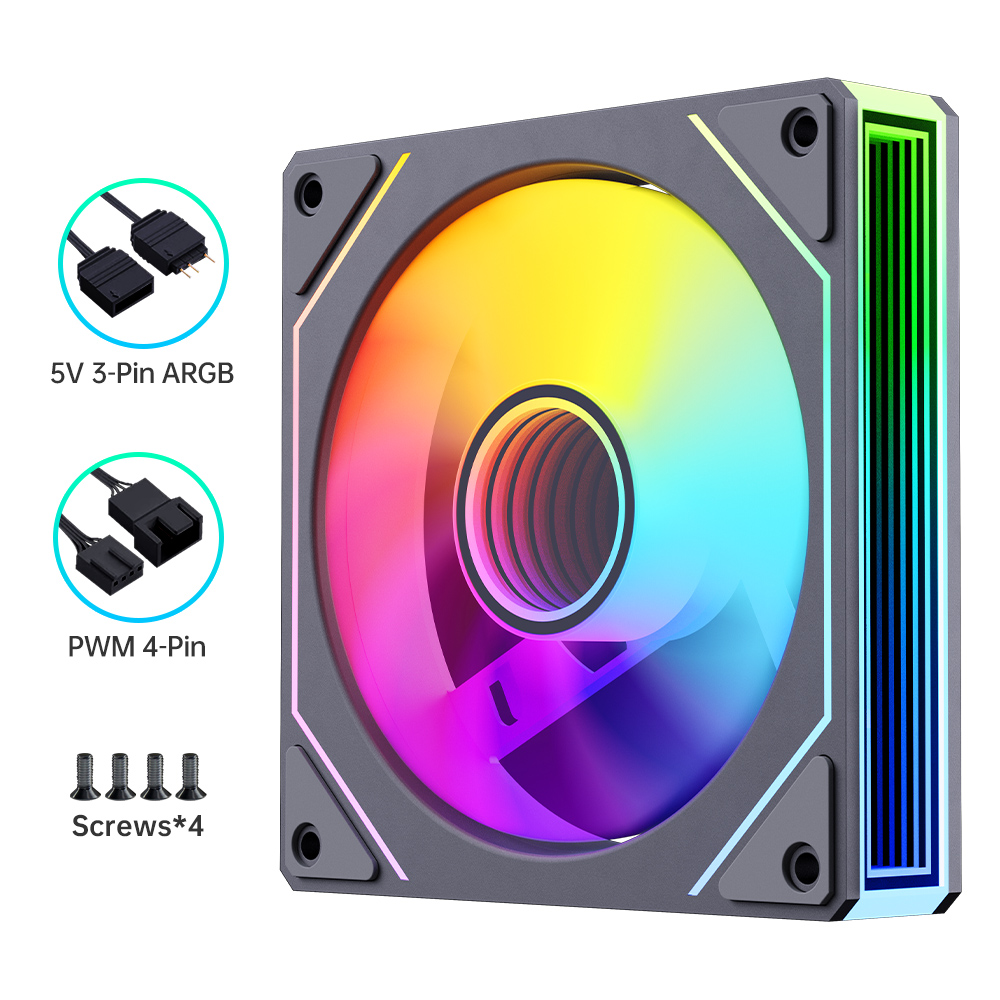 พัดลม Prism 7 Pro 120 มม. แพ็ค - Argb Case Fan บทวิจารณ์และราคา