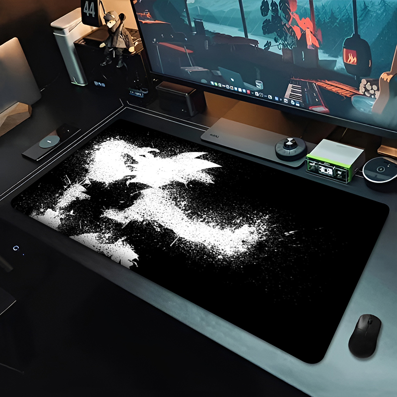 แผ่นรองเมาส์อนิเมะ DBZ สีดำ ลา - Pc Gaming Keyboard And Mouse บทวิจารณ์และราคา