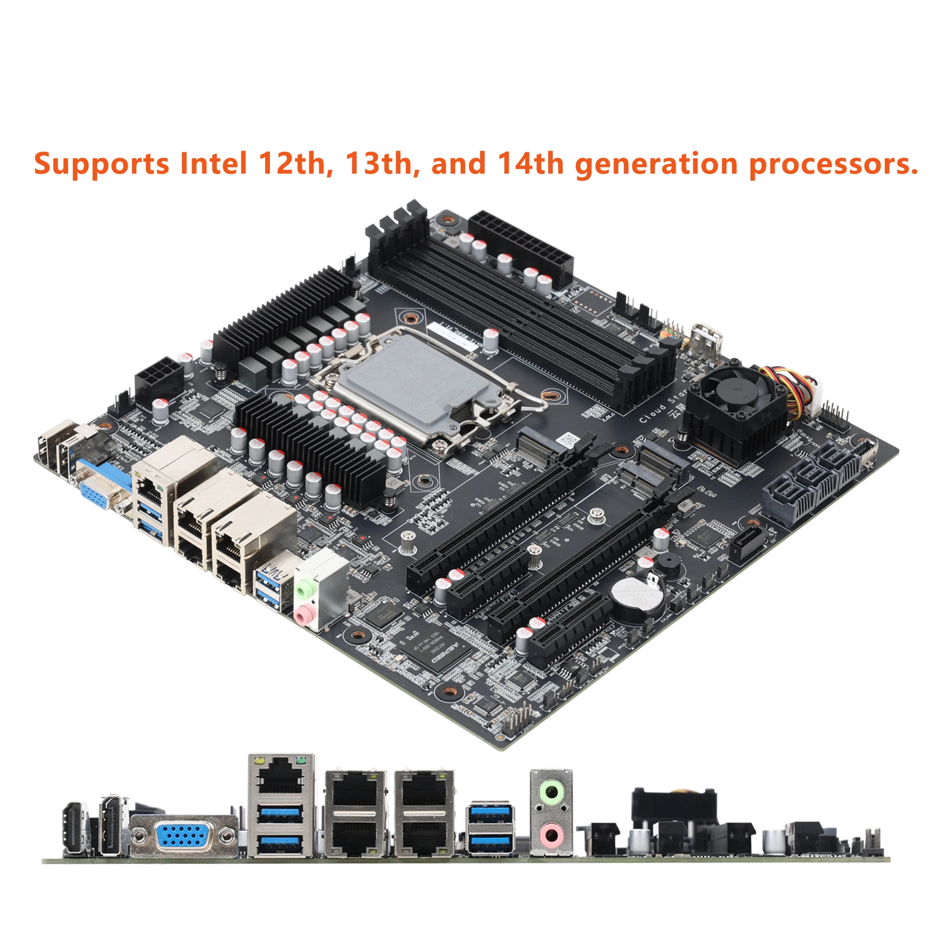 เมนบอร์ดเซิร์ฟเวอร์ W680 M-ATX - Pc Gaming Core I7 บทวิจารณ์และราคา