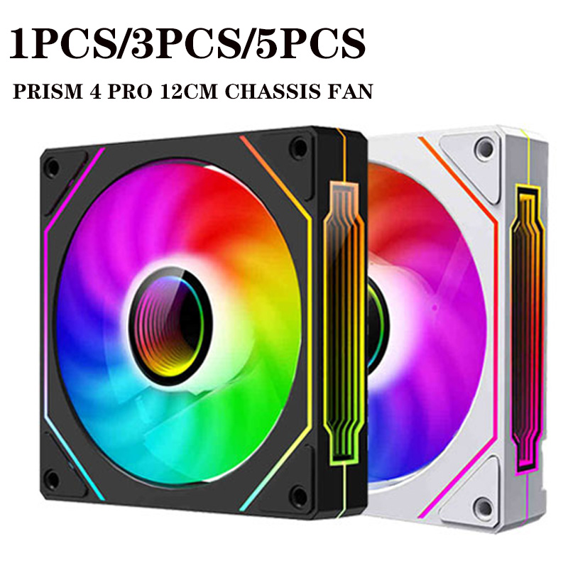 พัดลมเคส PRISM 4 PRO ขนาด 120  - Argb Case Fan บทวิจารณ์และราคา