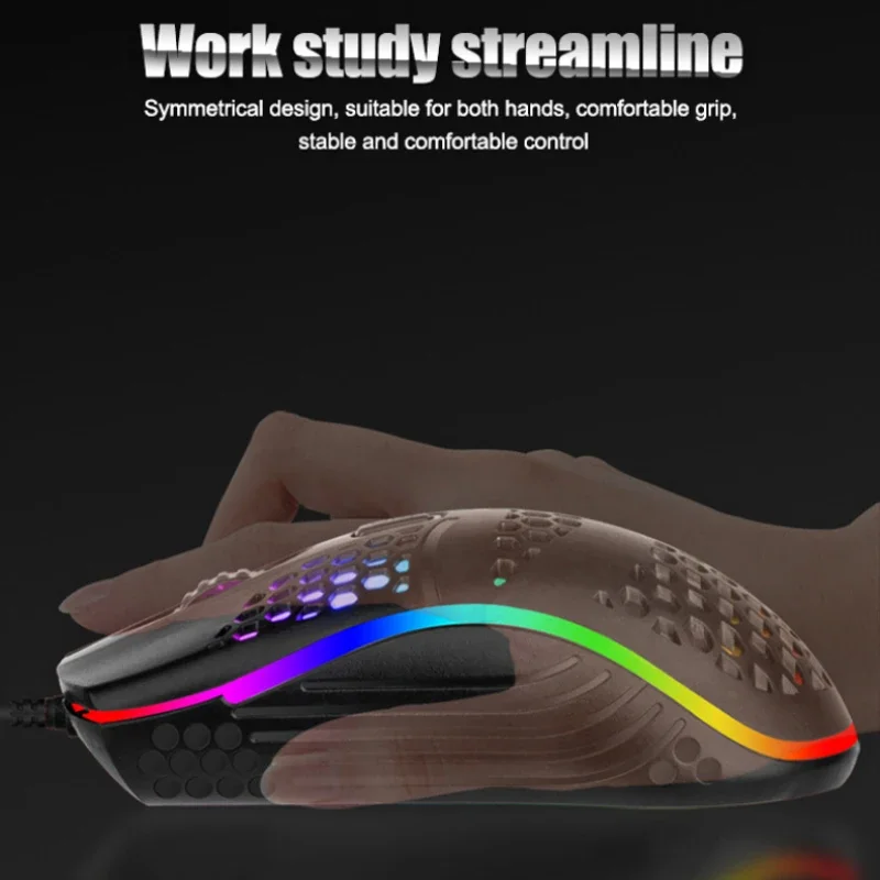 เมาส์เกมมิ่งแบบมีสาย Honeycomb - Pc Gaming X3D บทวิจารณ์และราคา