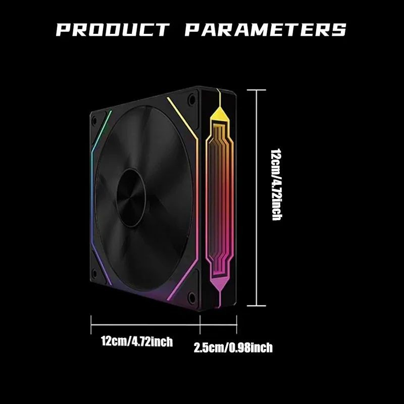 พัดลมเคสคอมพิวเตอร์ PRISM 4 RS - Argb Case Fan บทวิจารณ์และราคา