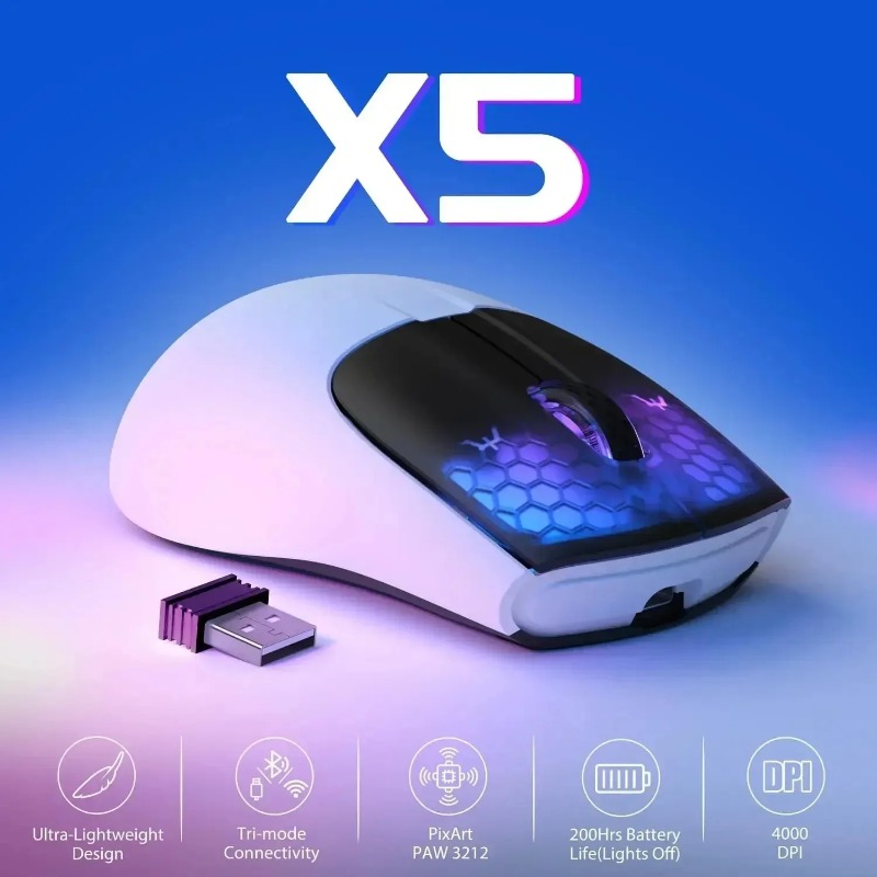 เมาส์เกมมิ่งไร้สาย ATTACK SHAR - Pc Gaming X3D บทวิจารณ์และราคา