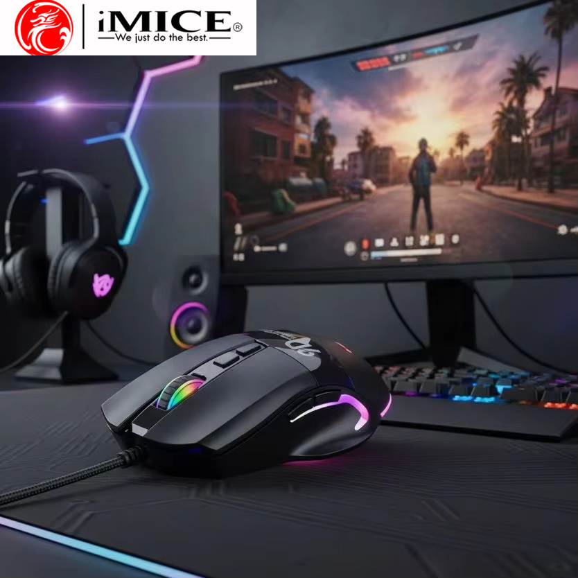 เมาส์เกมมิ่งแบบมีสาย พร้อมไฟ R - Pc Gaming X3D บทวิจารณ์และราคา