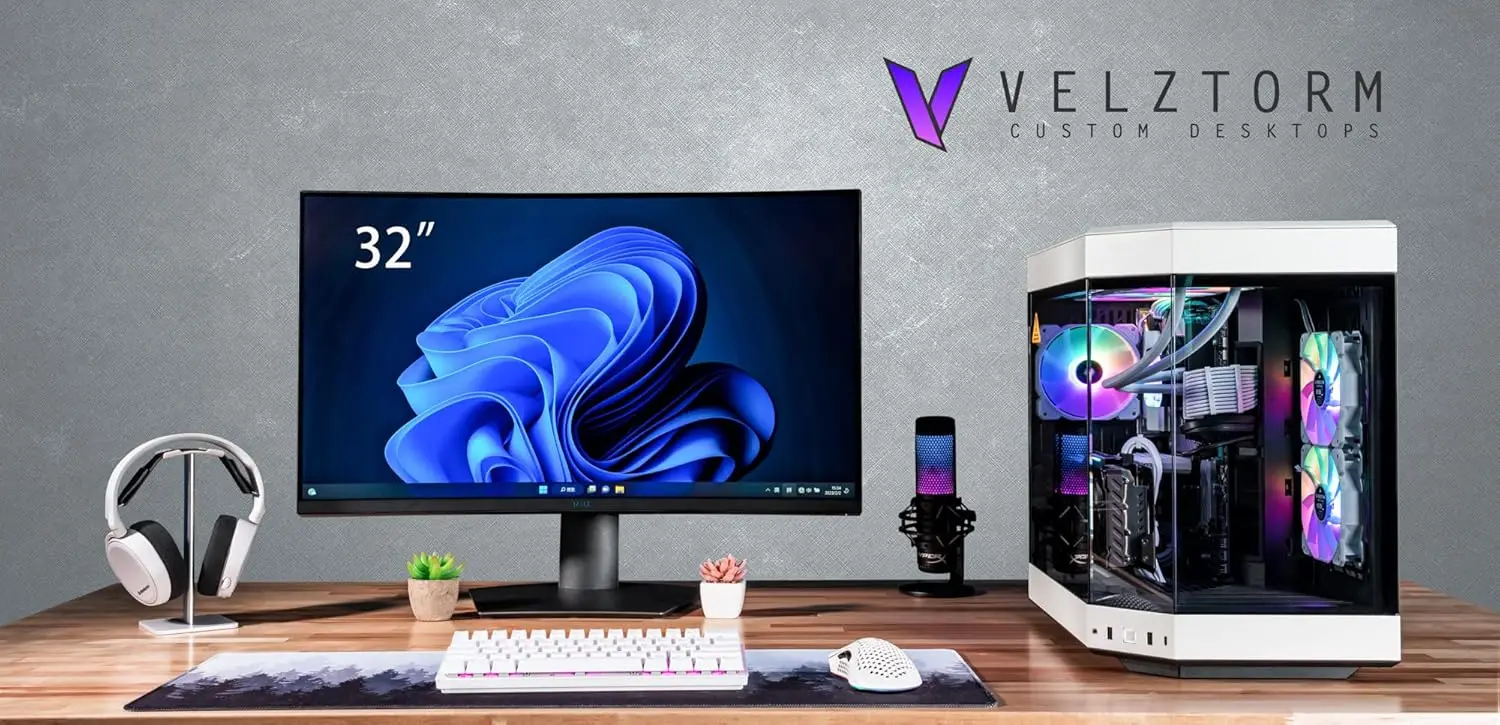 Velztorm White Praetix คอมพิวเ - Pc Gaming I9 Rtx 5090 บทวิจารณ์และราคา